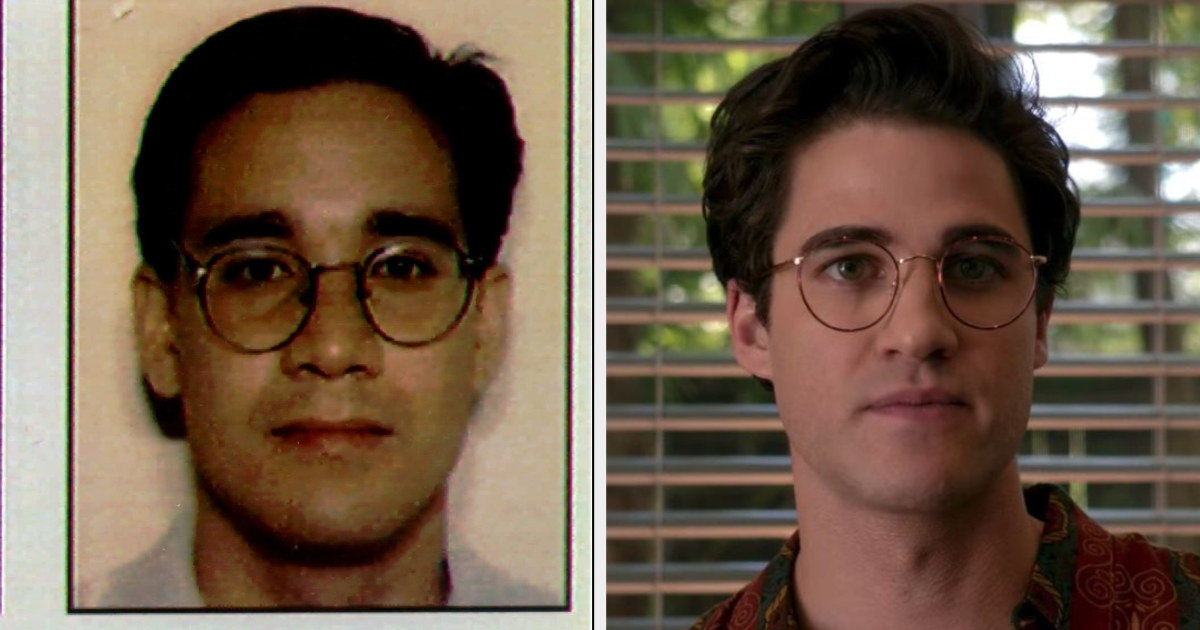 Side-by-side of Andrew Cunanan and Darren Criss