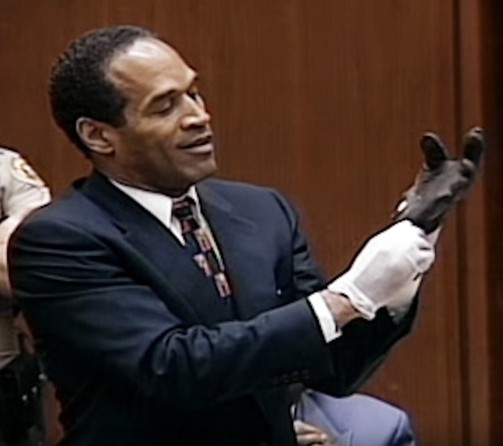 O.J. Simpson at trial