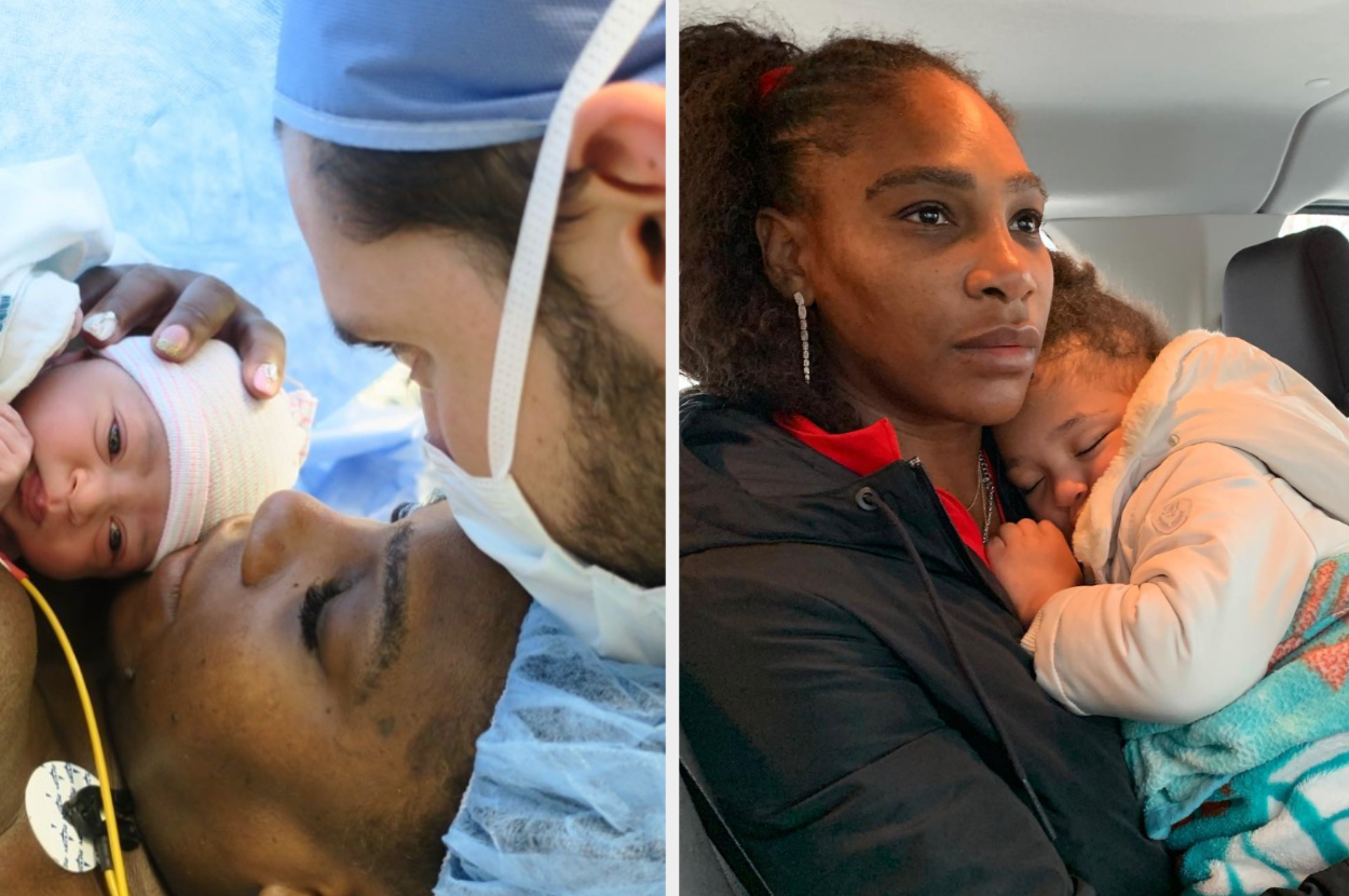 Serena Williams criticised for saying giving birth will make her a