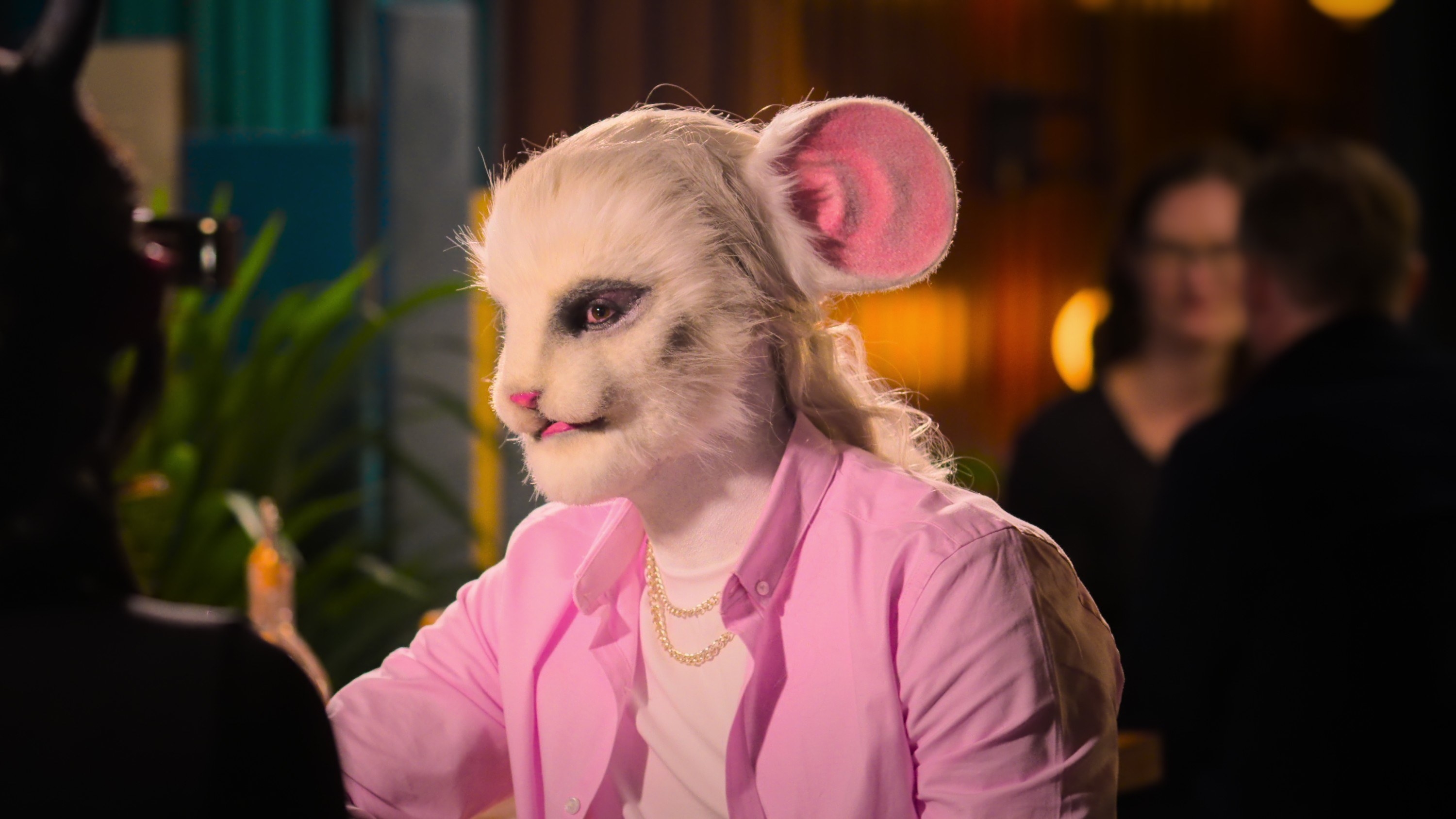contestant dressed as a mouse