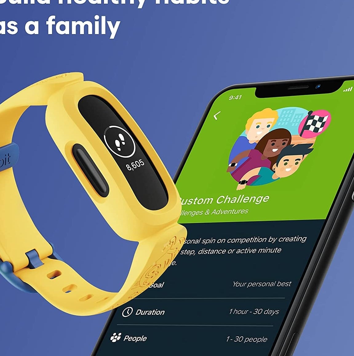 a close up of the watch and app