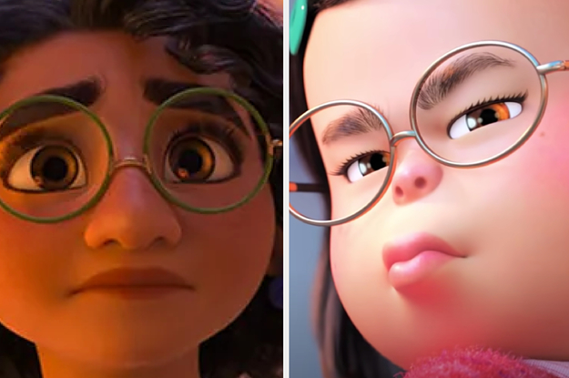 Mirabel is on the left with Mei Mei on the right