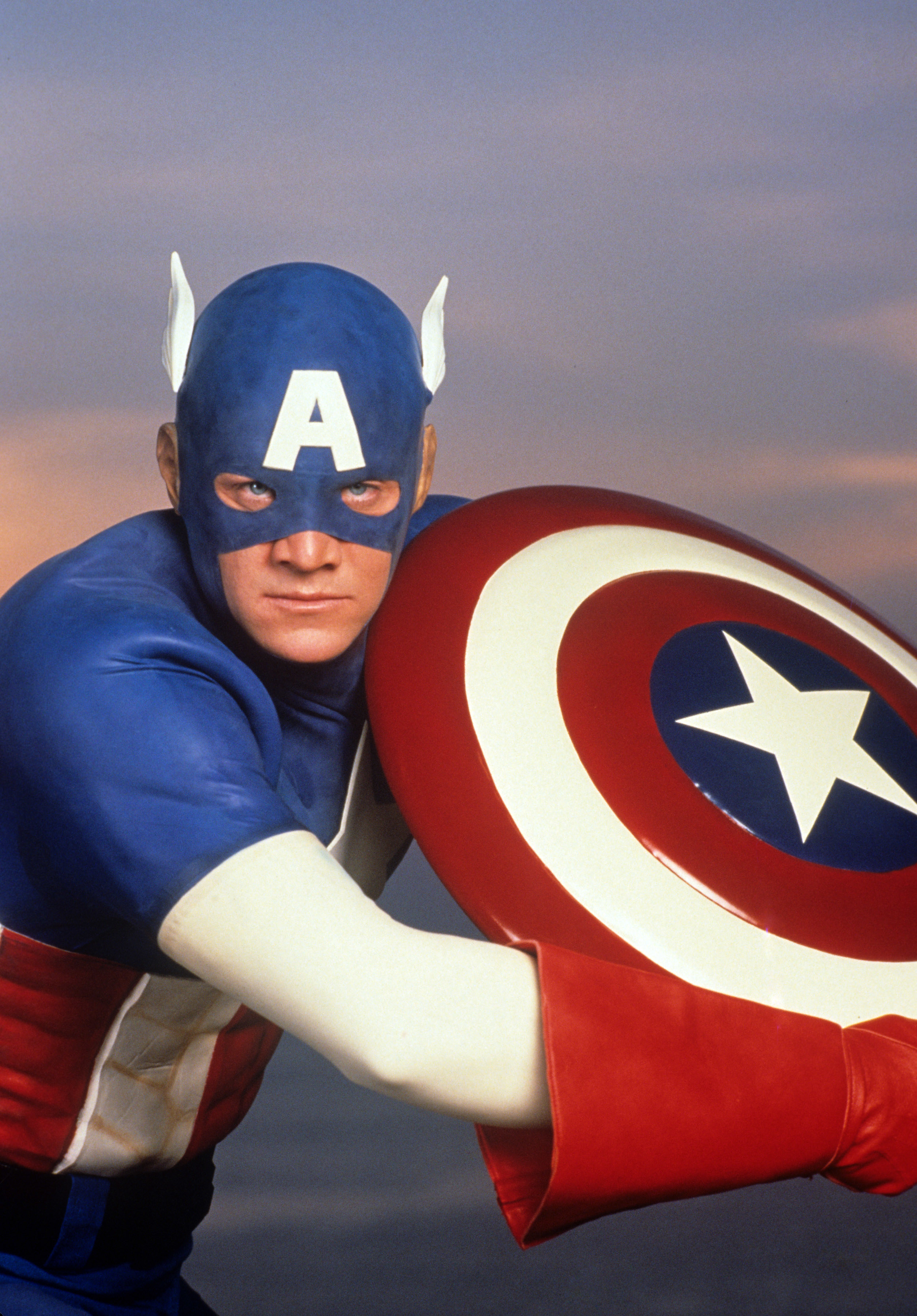 Matt Salinger as Captain America.