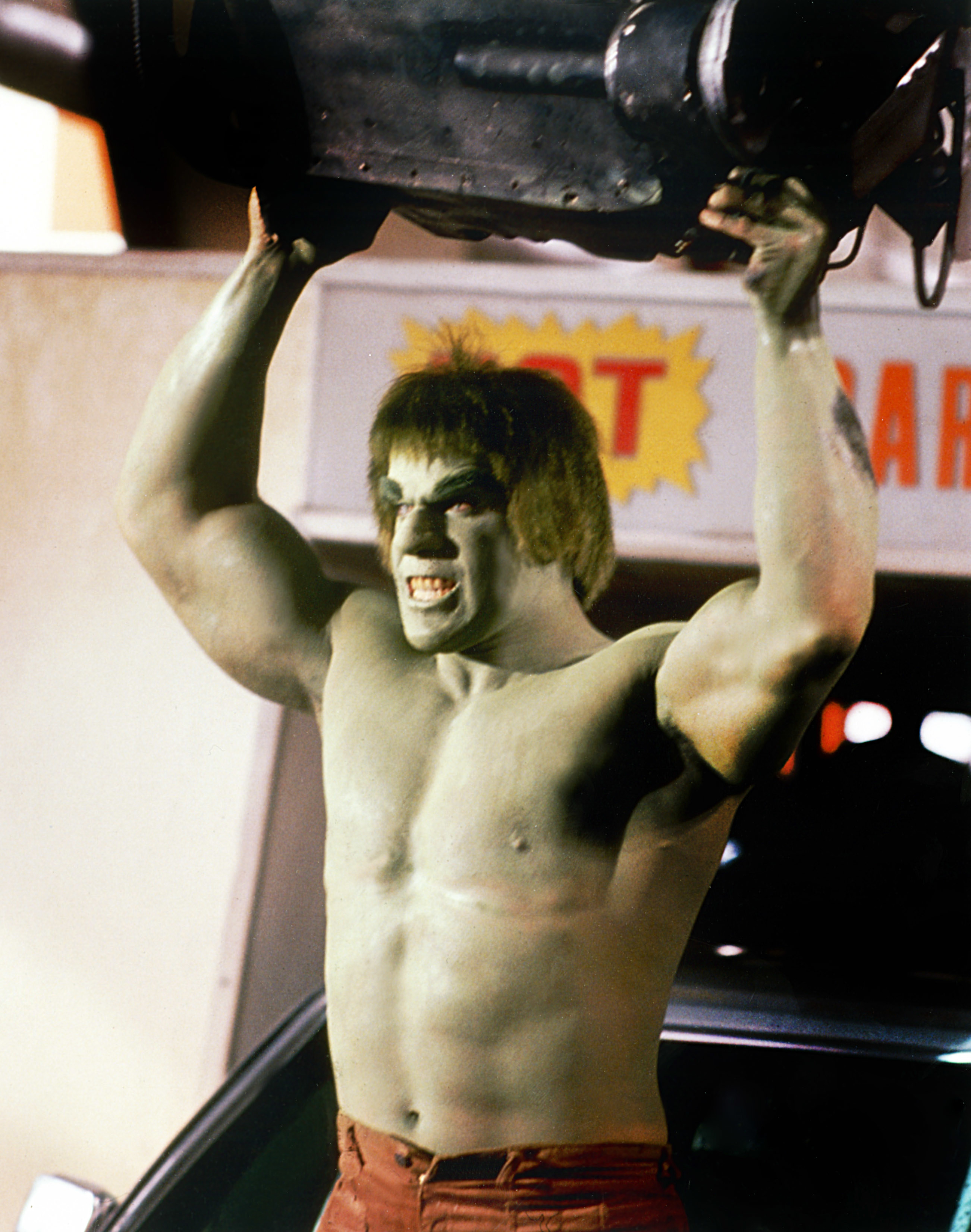 Lou Ferrigno in &quot;The Incredible Hulk.&quot;