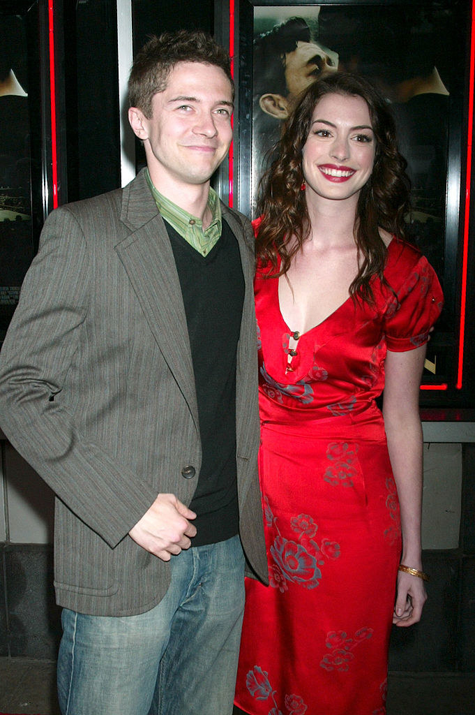 Topher Grace and Anne Hathaway.