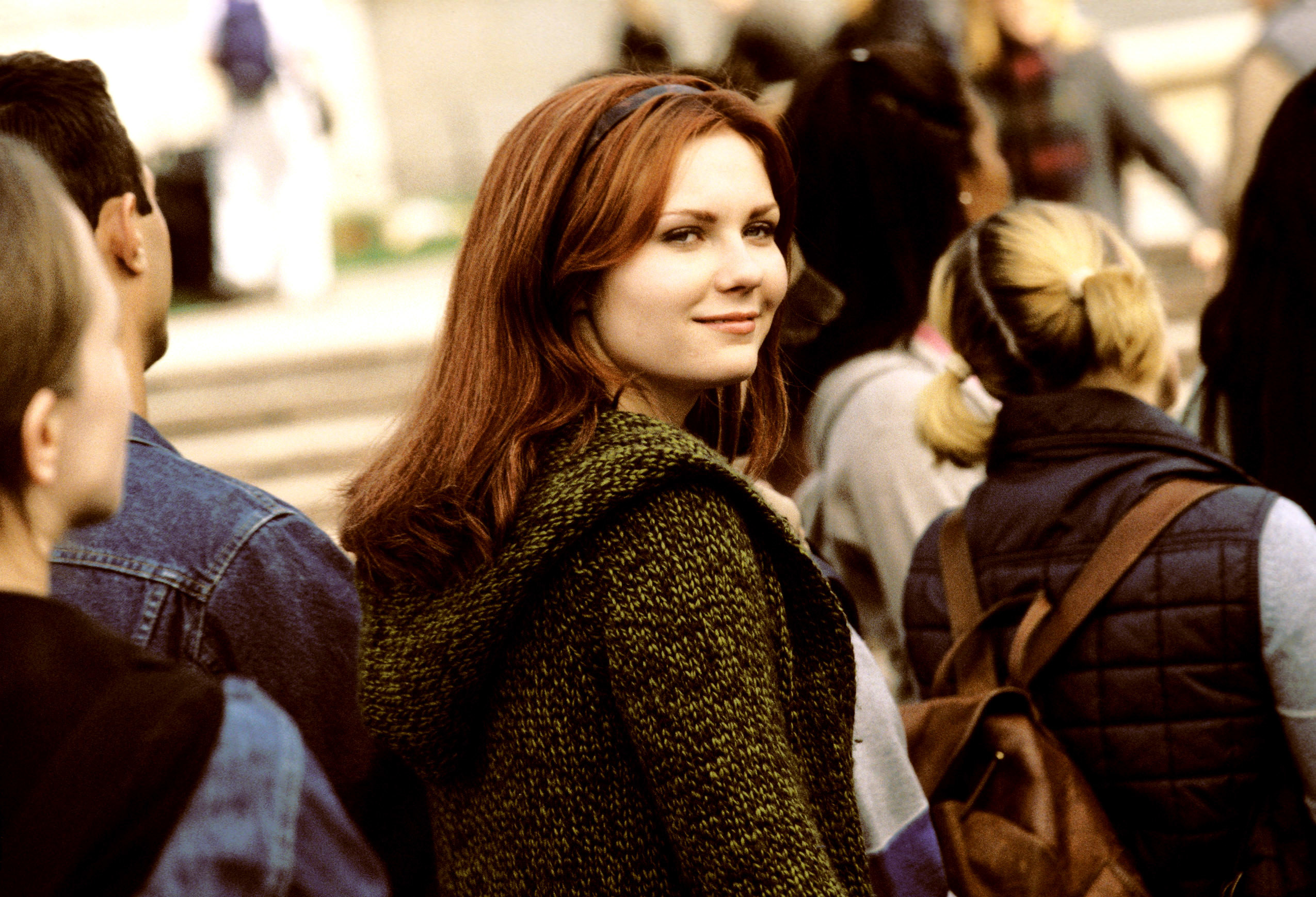 Kirsten Dunst as Mary Jane Watson in &quot;Spider-Man.&quot;