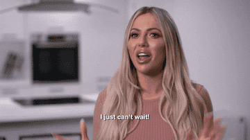 Someone from Geordie Shore saying, &quot;I just can&#x27;t wait&quot;