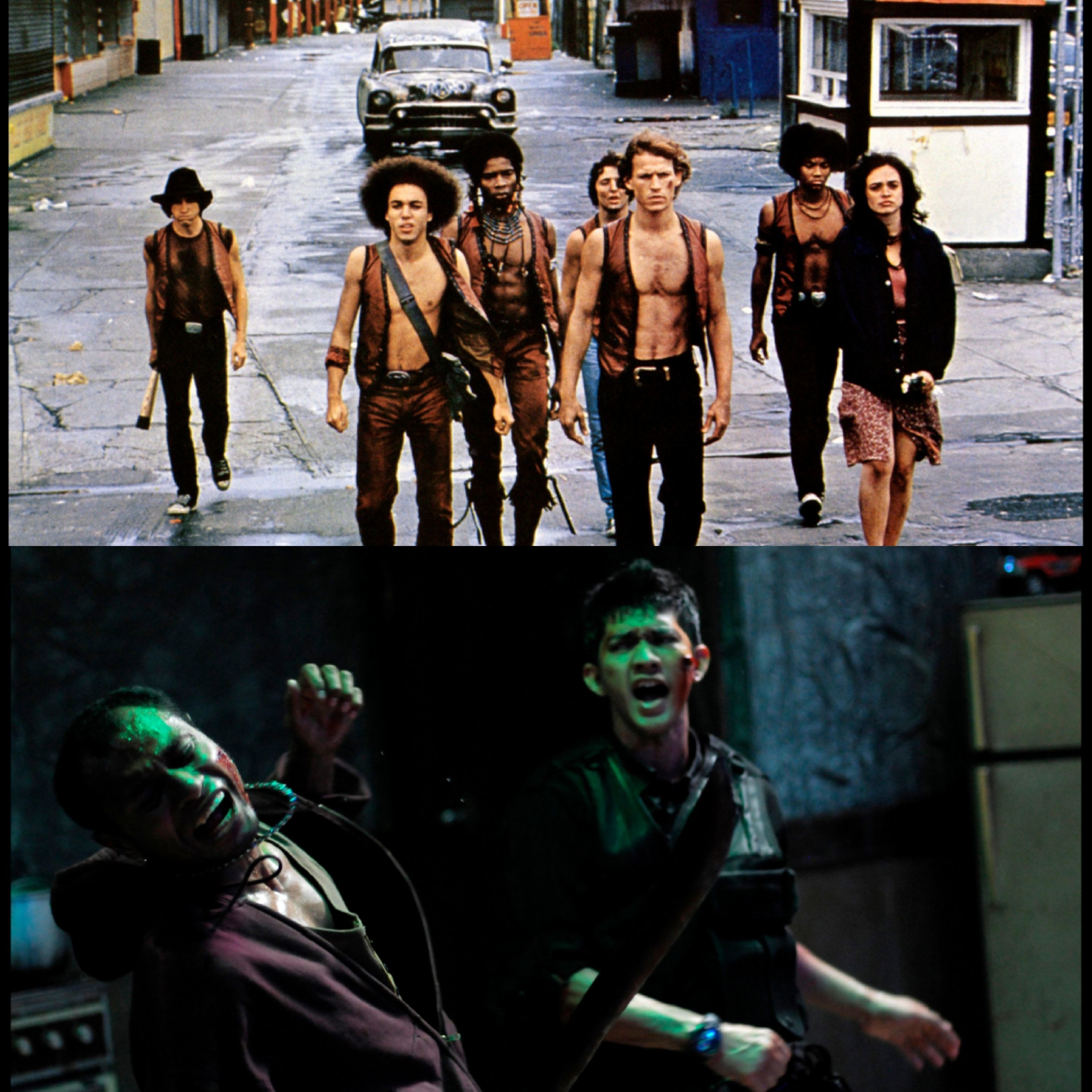 “The Warriors” (Top); “The Raid: Redemption” (Bottom)