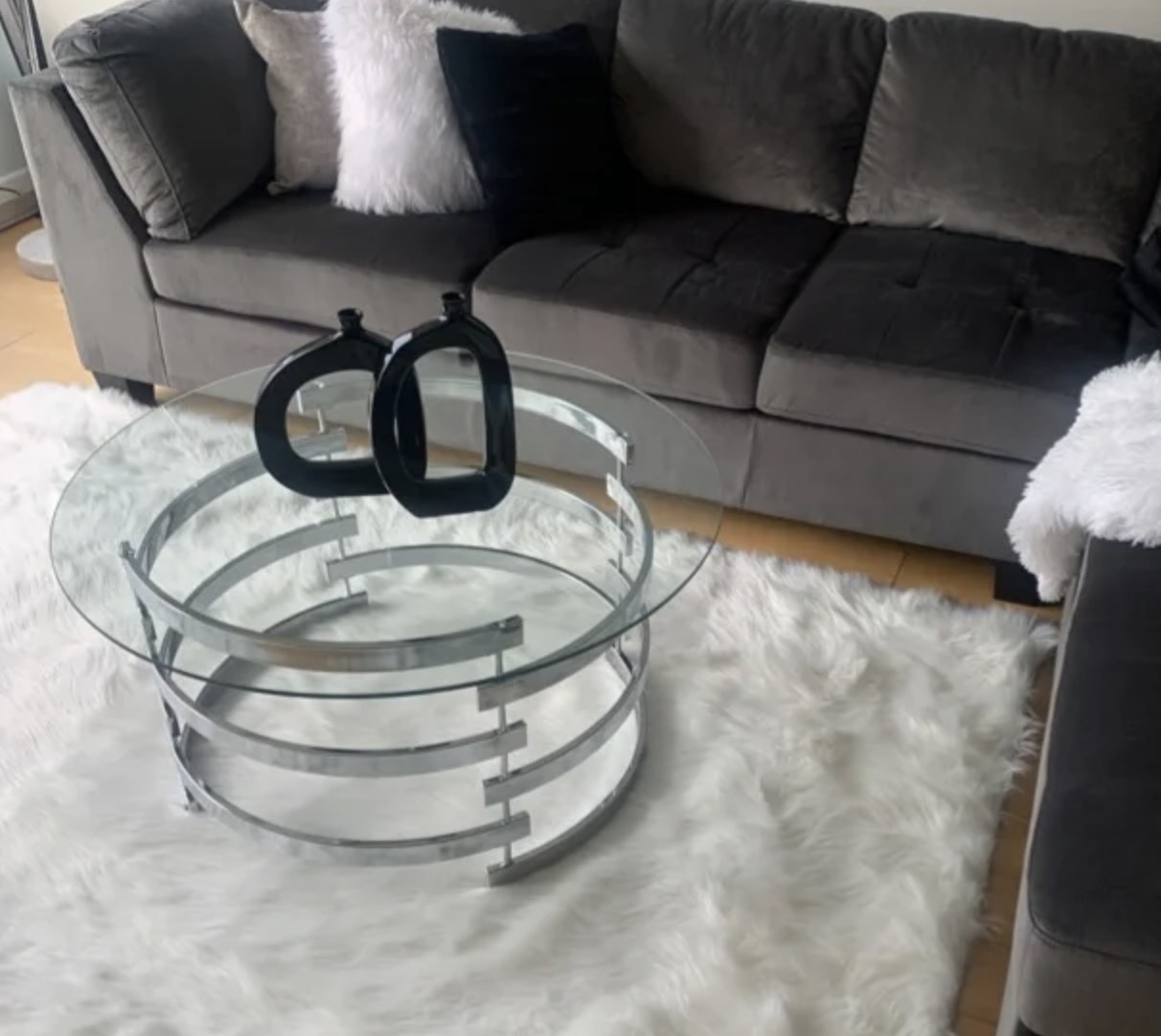 A reviewer&#x27;s glam coffee table