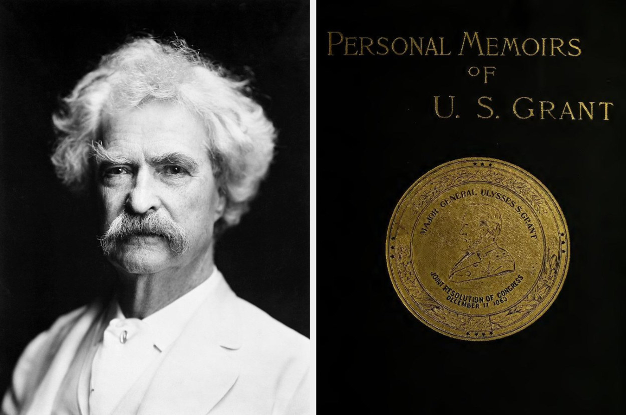 Twain and the cover of the &quot;Personal Memoirs of U.S. Grant&quot;