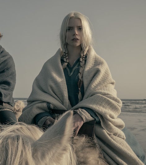 Anya on horseback