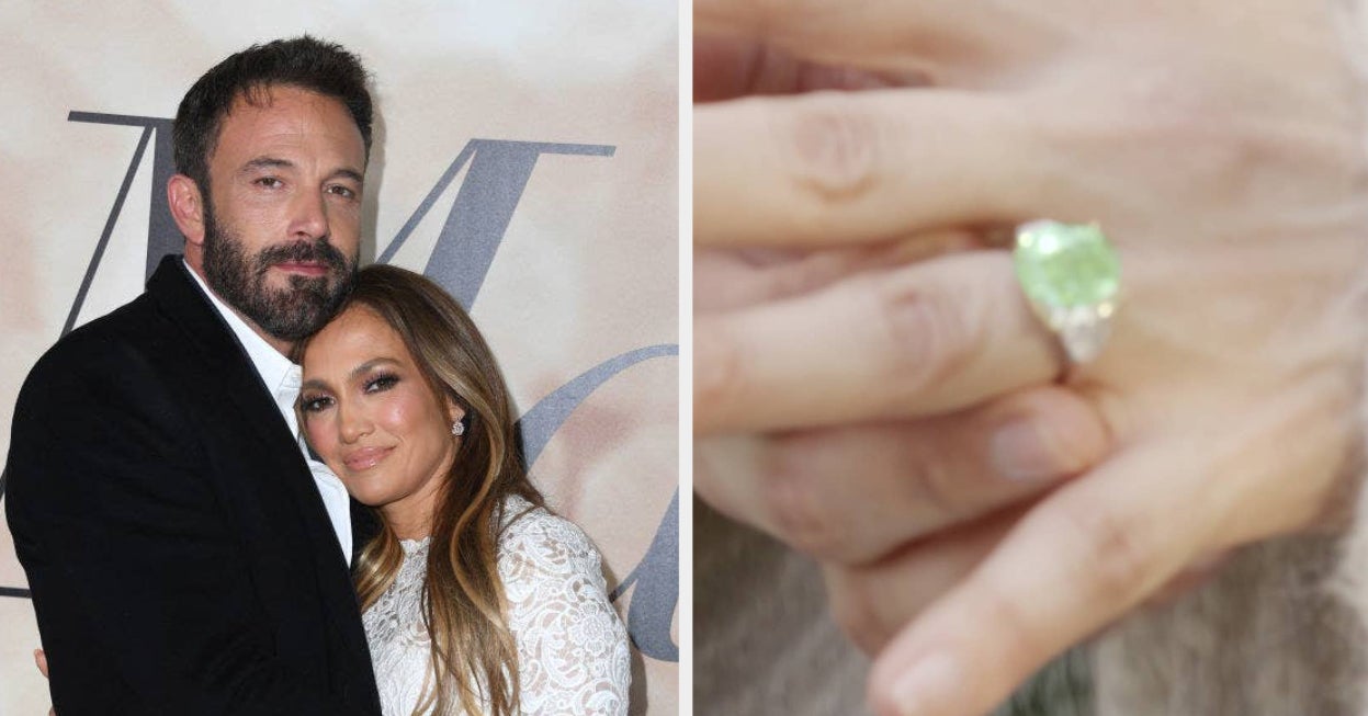 Jennifer Lopez dzieli się pierścionkiem zaręczynowym Bena Afflecka