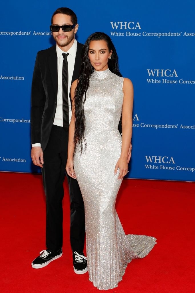 Pete Davidson and Kim Kardashian