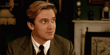 Matthew Crawley smiling