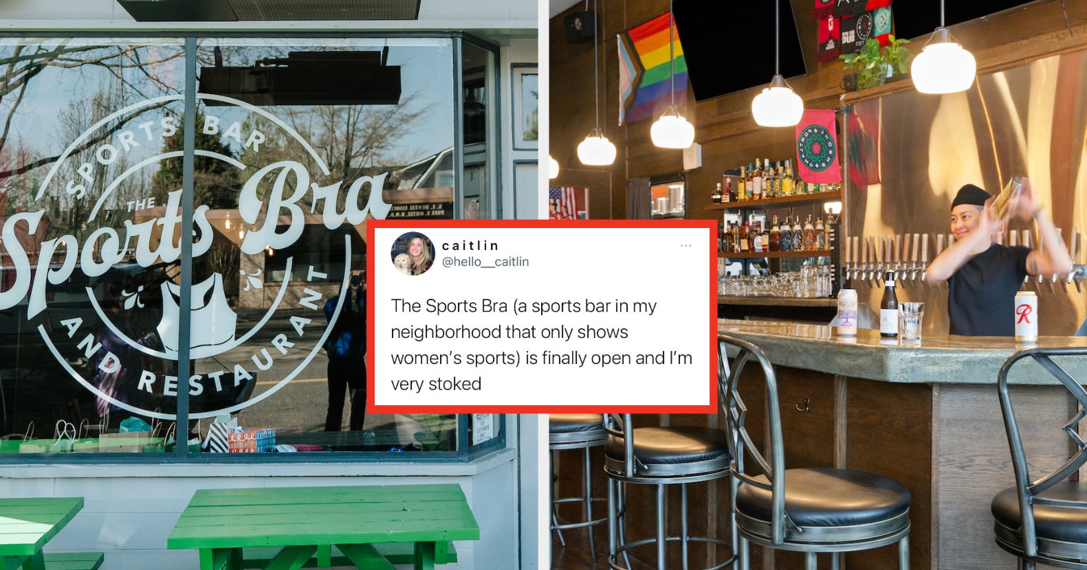 This Sports Bar Only Shows Women's Sports