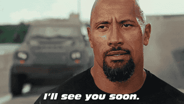 the rock saying &quot;I&#x27;ll see you soon&quot;