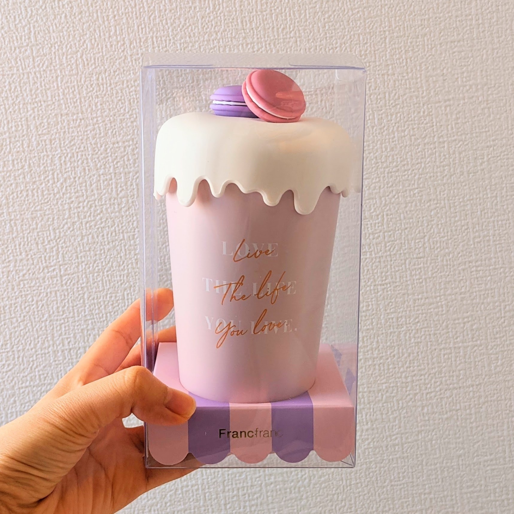 Francfranc（フランフラン）のおすすめ「スイーツタンブラー ピンク」
