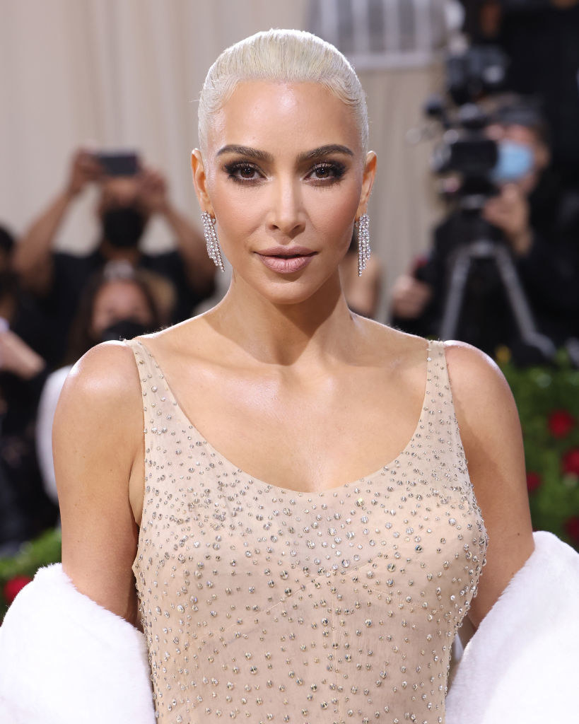 Kim in a recent photo at the Met Gala