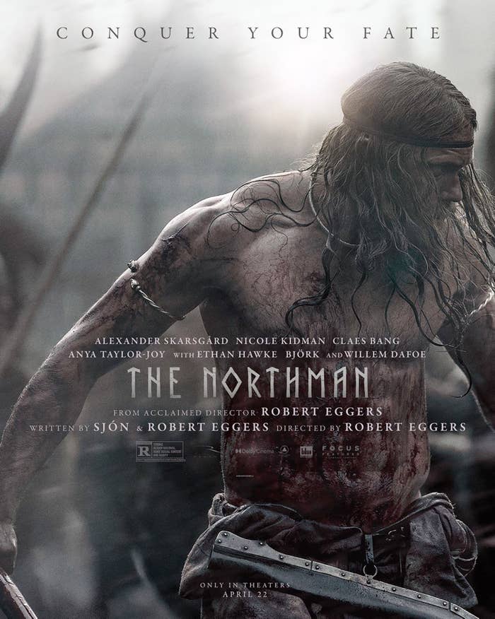 ViaTHE NORTHMAN, US poster, Alexander Skarsgard, 2022