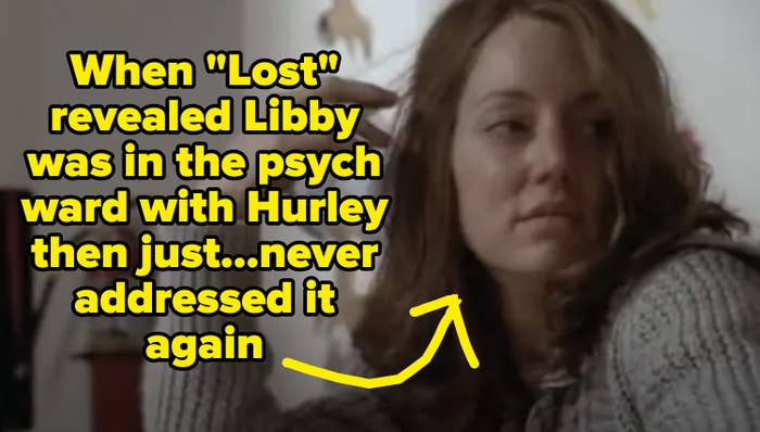 Libby on lost labeled &quot;when lost revealed libby was in the psych ward with hurley then just never addressed it again&quot;