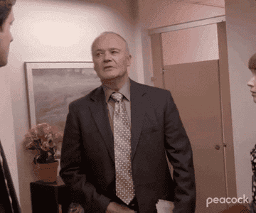 Creed saying &quot;not cool man&quot; on The Office