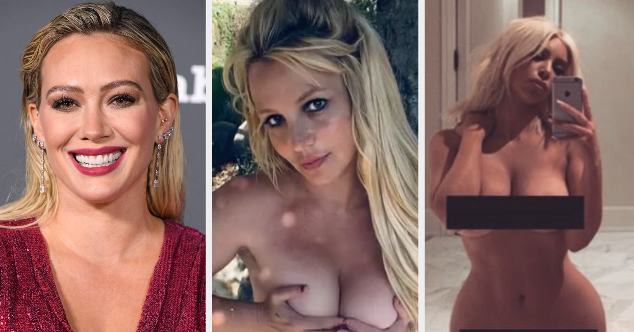 Hilary Duff Being Praised For Her Nude Magazine Cover Has Sparked A Discussion Around The Reaction To Britney Spears’s Naked Instagram Pictures And What’s Considered “Liberating”