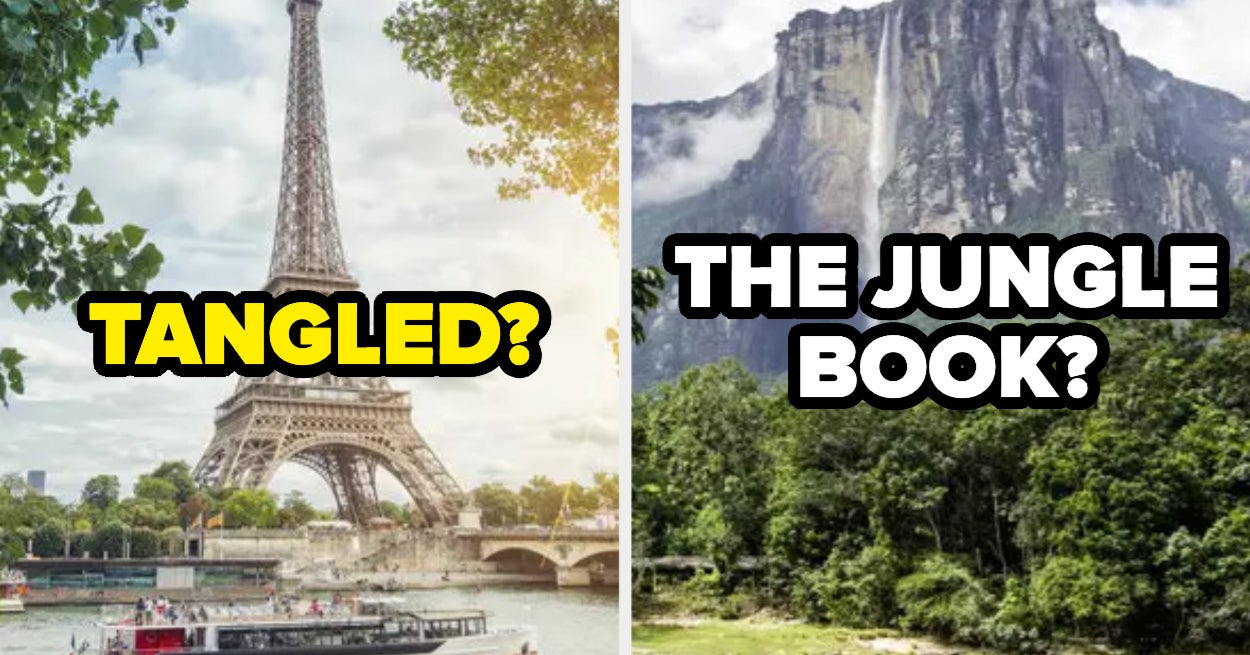 Here Are 12 Landmarks From Around The World, But In Which Disney Movie Do They Appear?