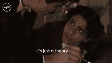 Yaz saying, &quot;it&#x27;s just a theory&quot;