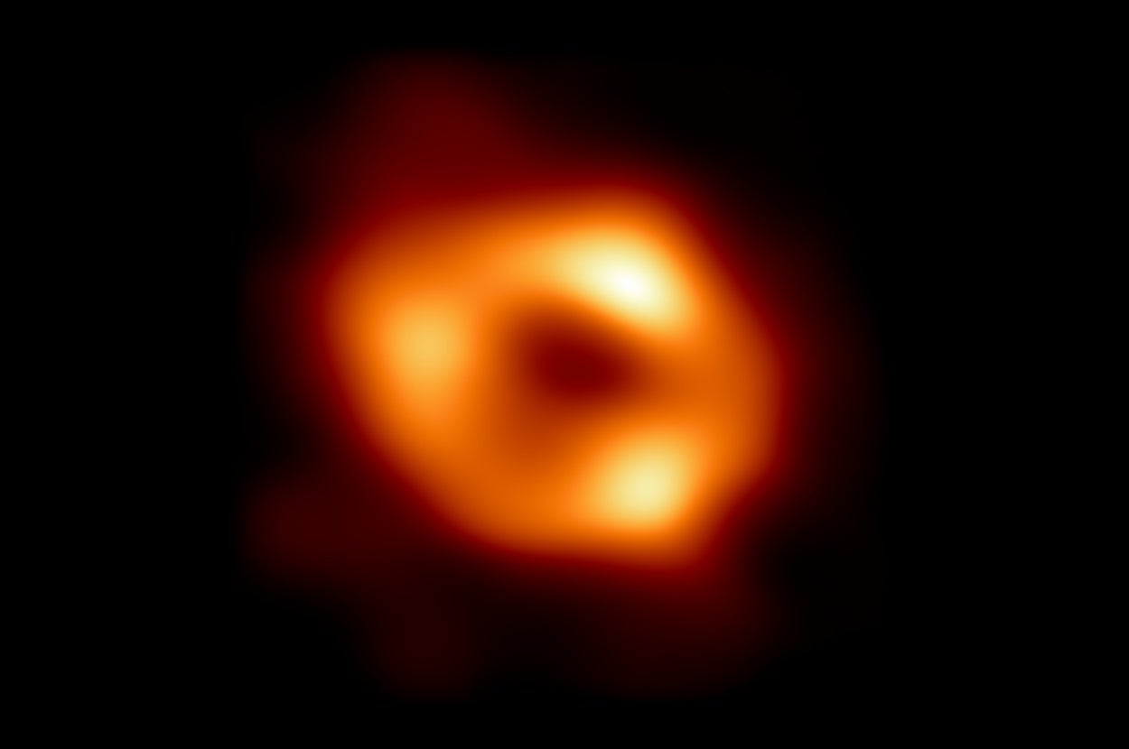 The First Image Of The Black Hole At The Center Of Our Galaxy Has Been Unveiled