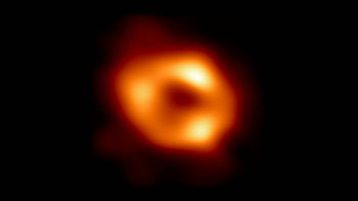 first image of Sgr A*, the supermassive black hole at the centre of our galaxy