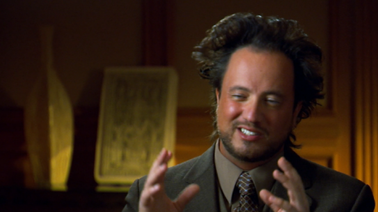 Giorgio A. Tsoukalos from &quot;Ancient Aliens.&quot;