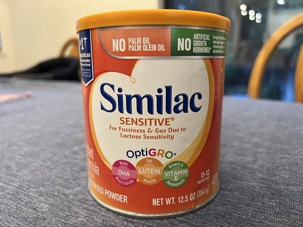 A container of Similac