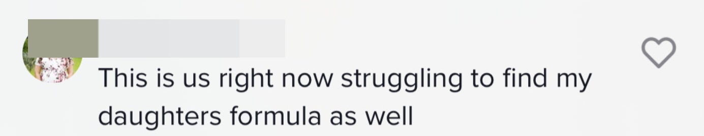 This is us right now struggling to find my daughters formula as well