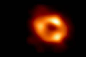 SGR A*的第一张图像，我们银河中心的超大型黑洞