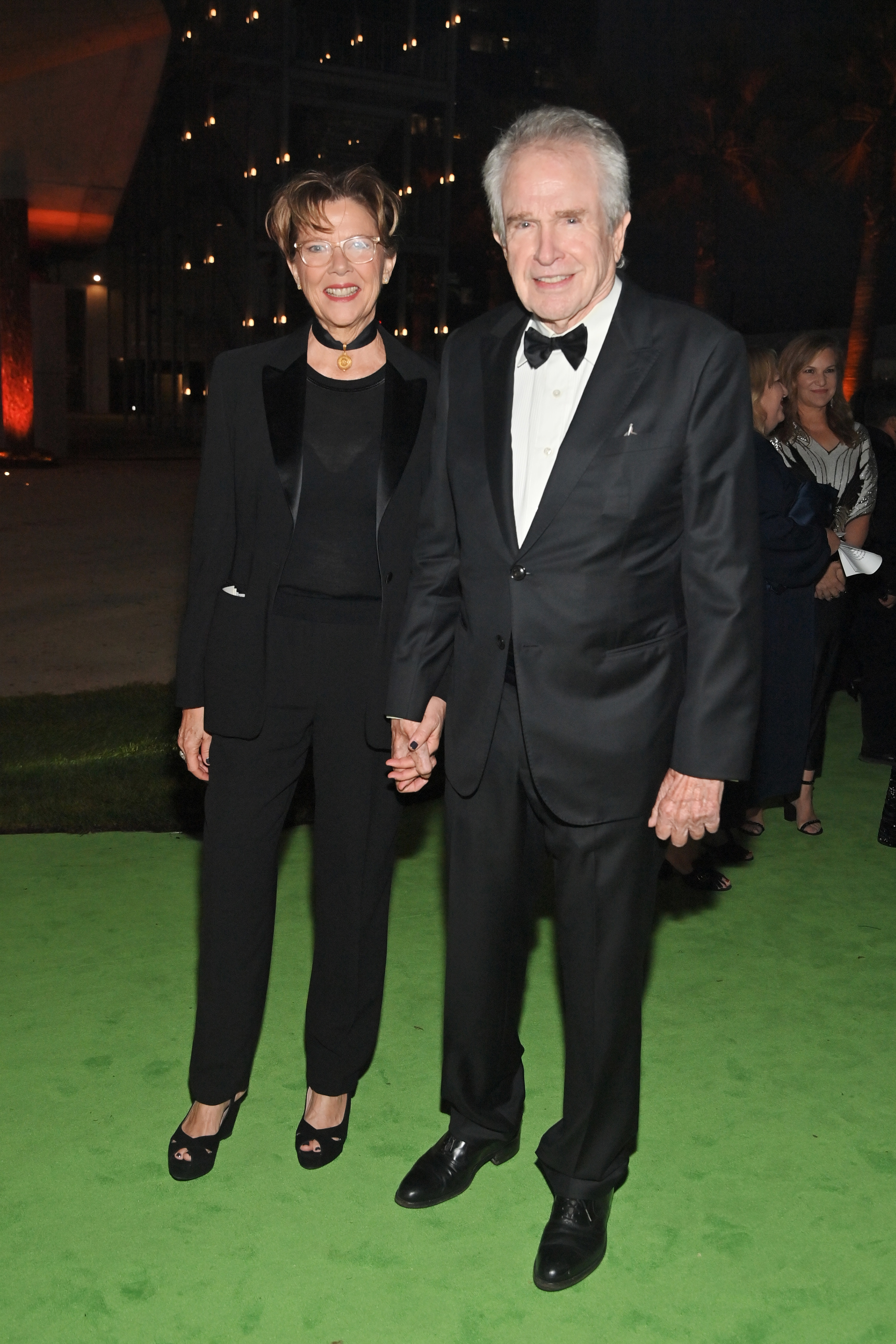 Annette Bening and Warren Beatty on the red carpet