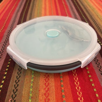 the collapsible camping bowl