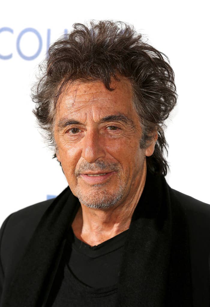 A closeup of Al Pacino