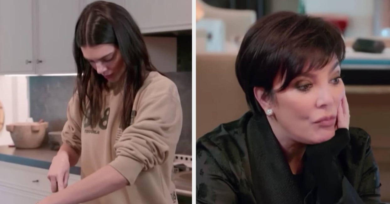 Kendall Jenner reaguje na wirusowe wideo, w którym walczy o cięcie ogórka