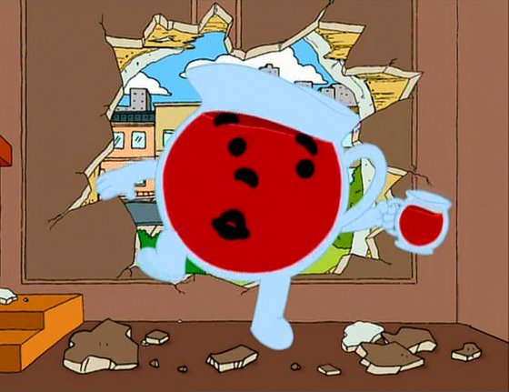 Kool-Aid Man bursts through the wall in &quot;Family Guy&quot;