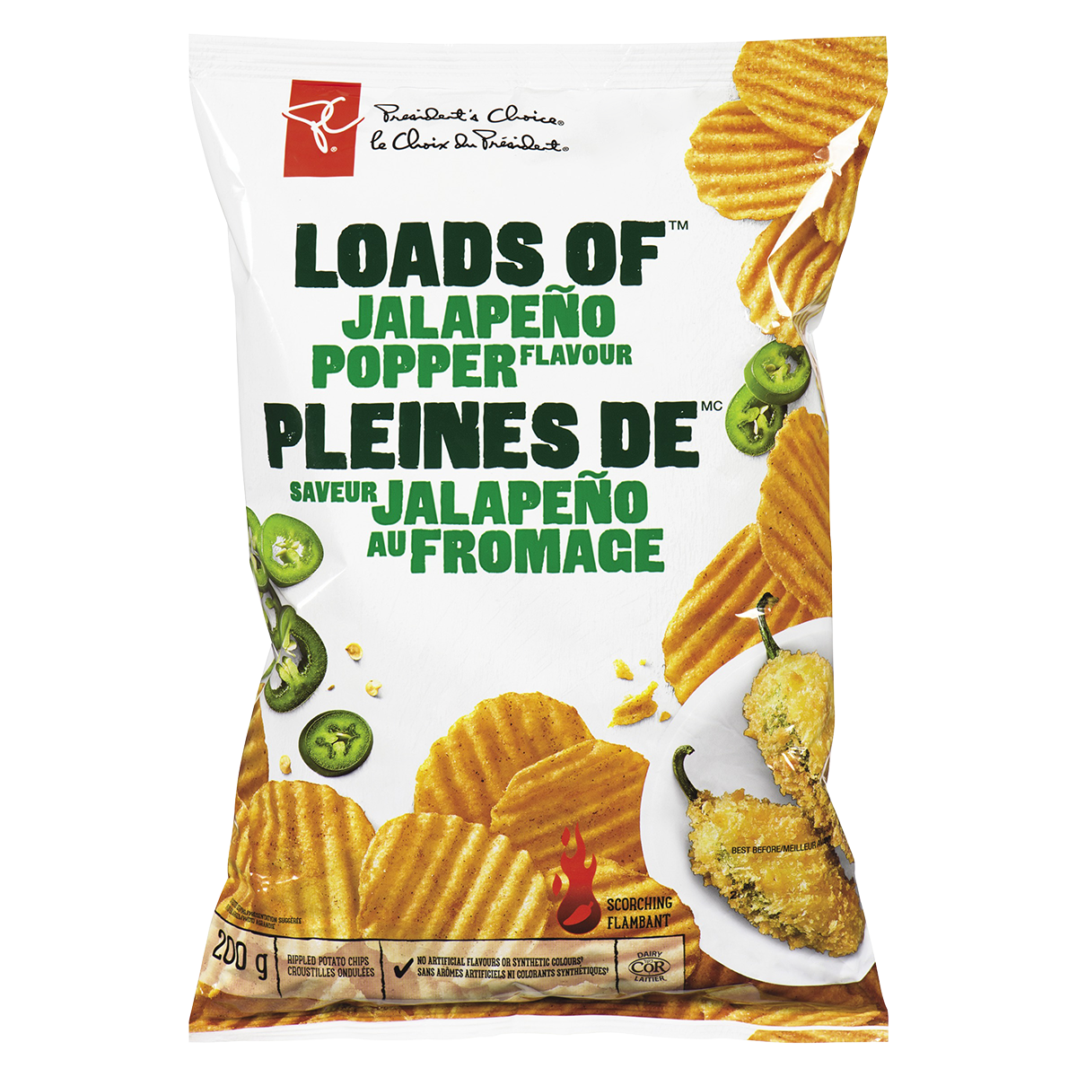 bag of jalapeno chips