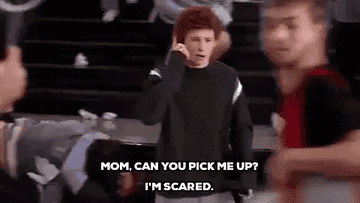 Young man calls for his mom to pick him up in &quot;Mean Girls&quot;