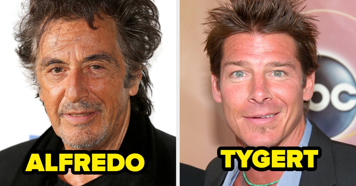 Celebrities Whose Real Full Names Are Not What I Expected At All