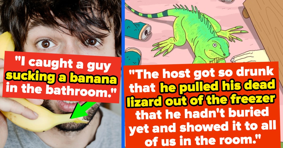 Party Folks Are Revealing The Most "WTF" Things They've Seen At A Party, And...Are Y'all Good?
