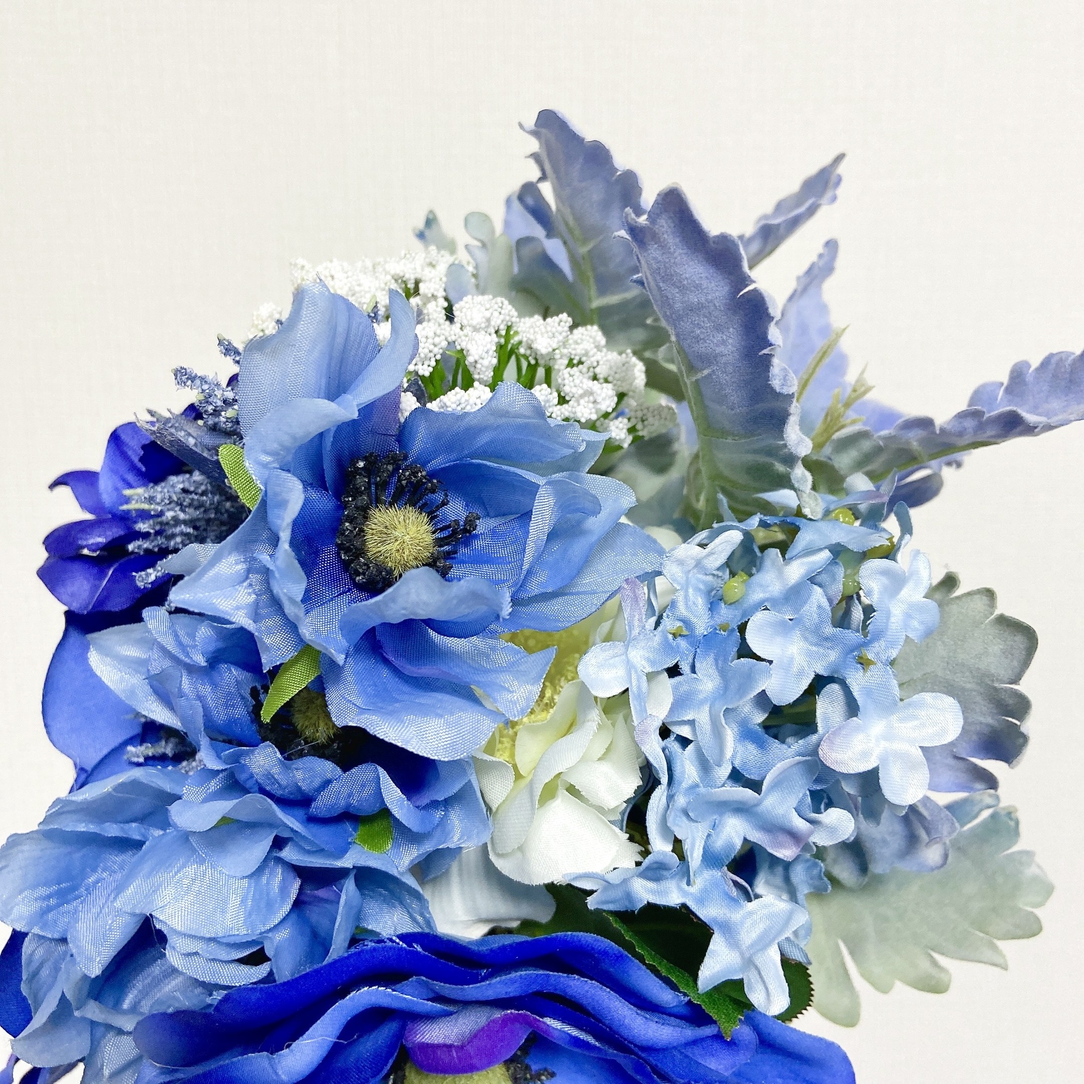 Francfranc（フランフラン）のオススメの造花「ブーケ アネモネミックス ブルー」