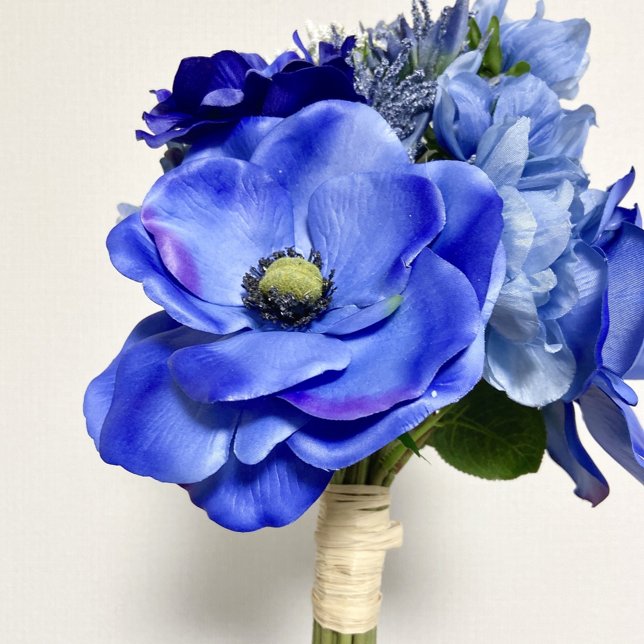 Francfranc（フランフラン）のオススメの造花「ブーケ アネモネミックス ブルー」