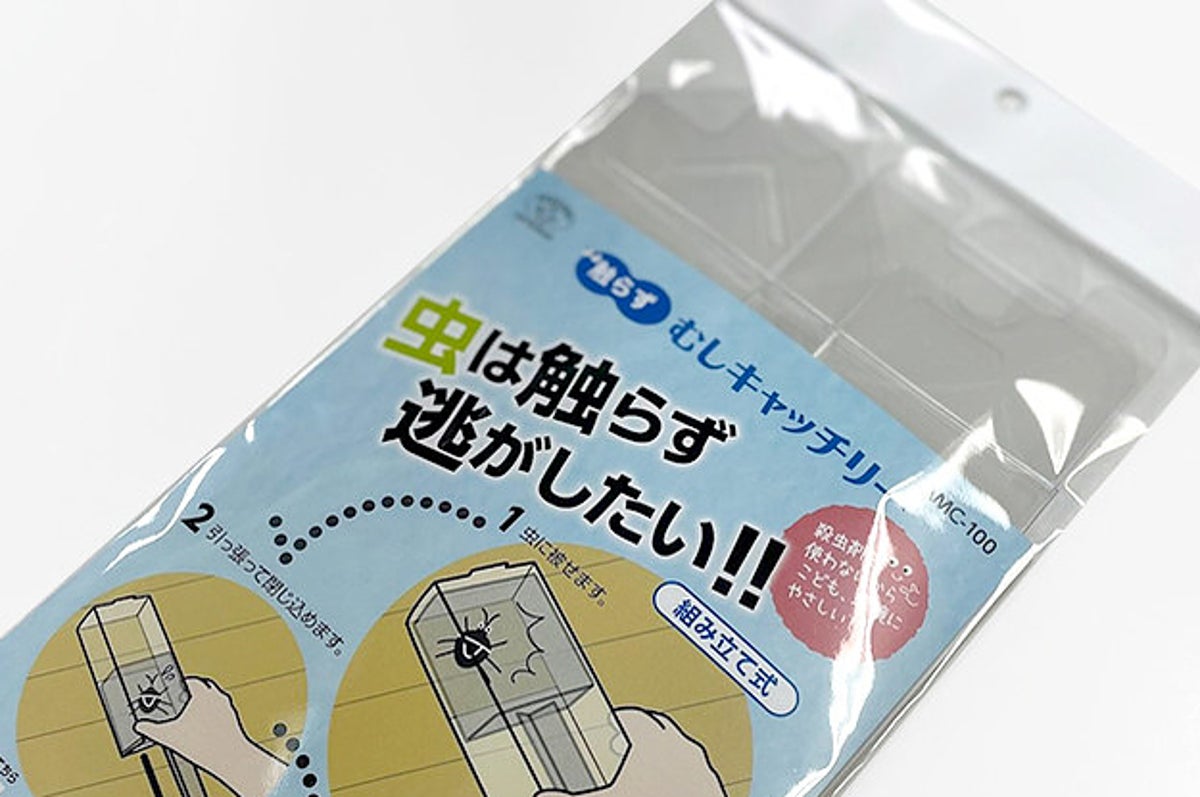 虫嫌いな人がずっと欲しかったやつ 触らず逃がせる画期的なアイテム 登場 これで無駄な殺生せずに済む