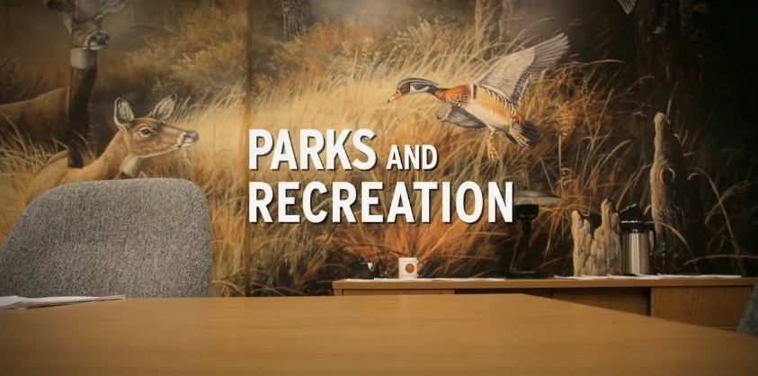 “公园和Recreation"标题卡