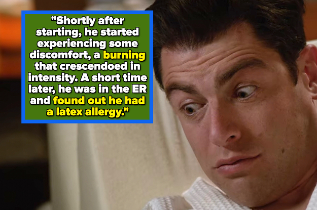 Max Greenfield as Schmidt raises his eyebrows and looks to the side with wide eyes in "New Girl"