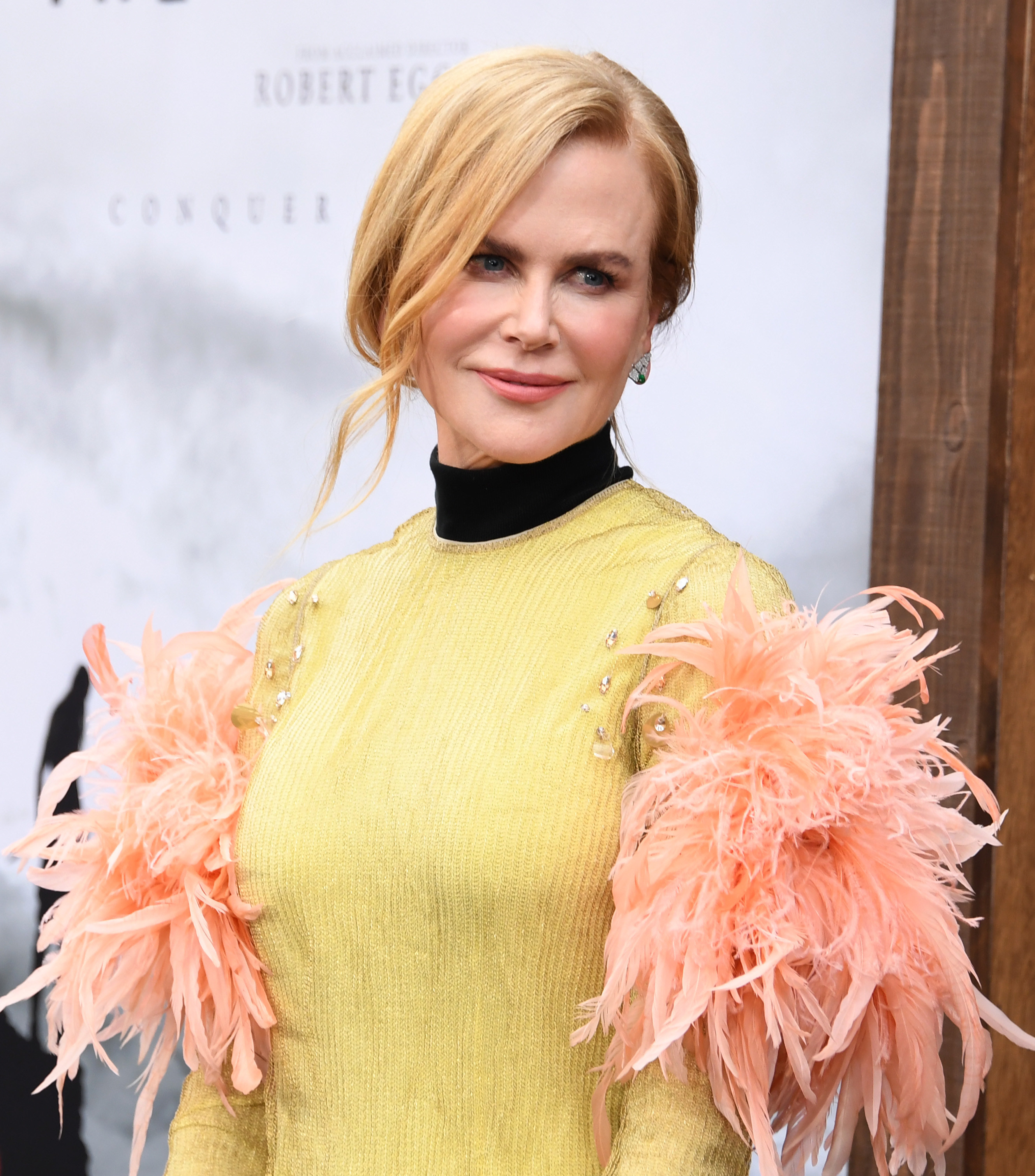 Nicole Kidman smiling at an event