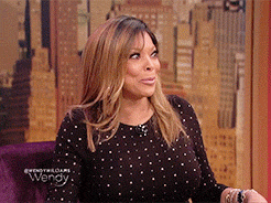 Wendy Williams sipping tea.
